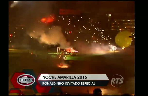 Noche Amarilla tuvo de invitado especial a Ronaldinho